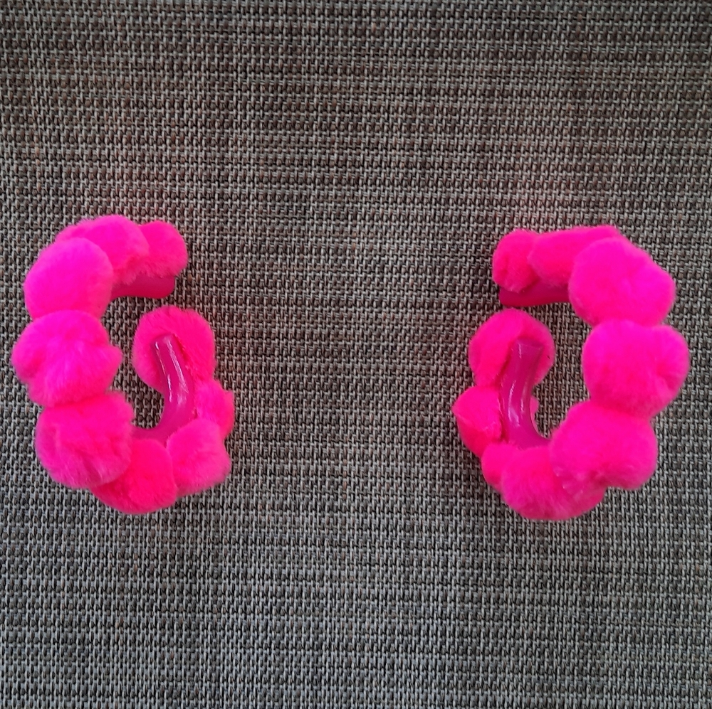 Hot Pink Earrings